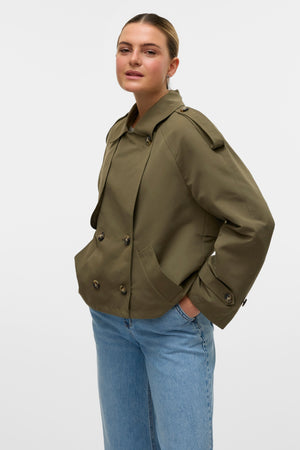 Chloe Kurzer Trenchcoat - Kalamata