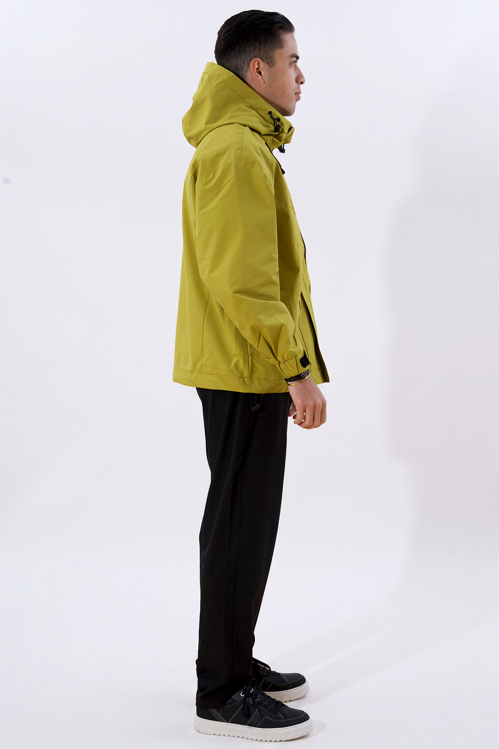 Kurze Asher-Jacke – Gelb