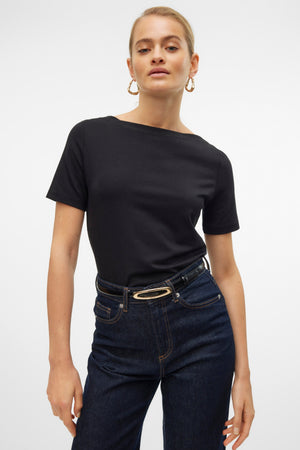 Panda-Modal-Top - Schwarz