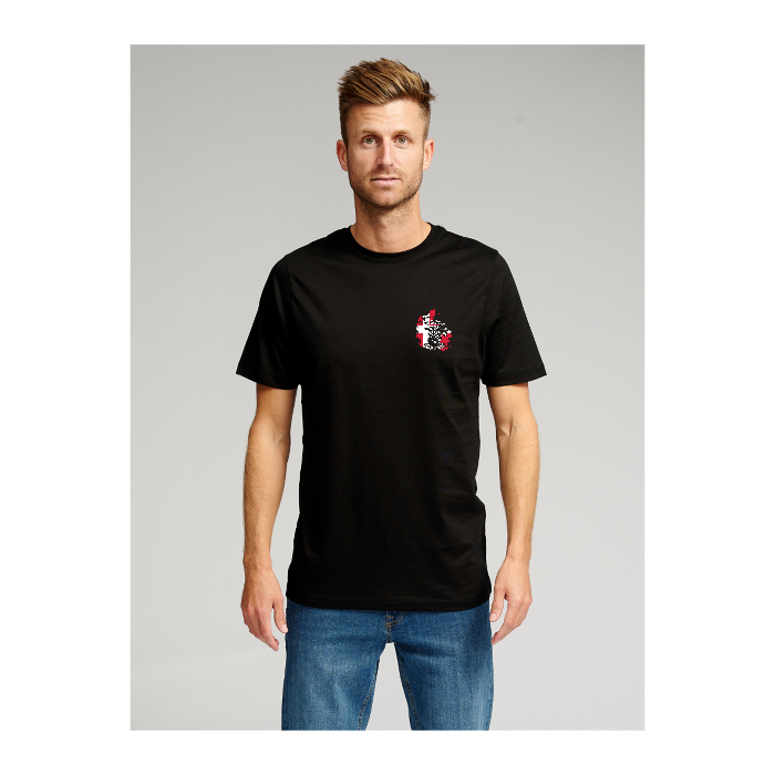 Bio -Basis -T -Shirt - Schwarz