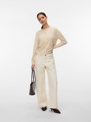 Marina Pointelle Cardigan – Birke