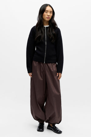 Reynard-Strickjacke - Schwarz