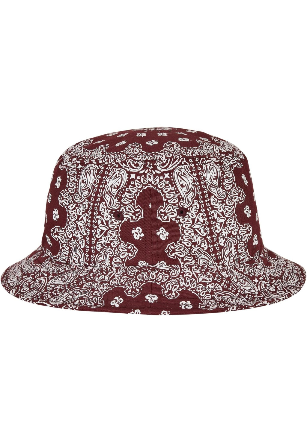 Bandana Print Bucket Hat - Kirsche/Weiß