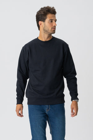 Basic Crewneck - Schwarz