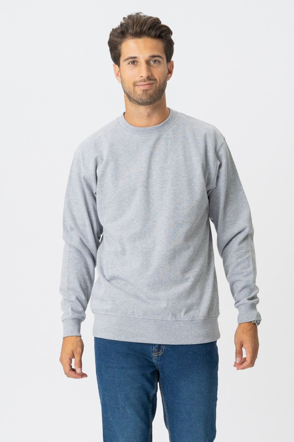 Basic Crewneck - Grau