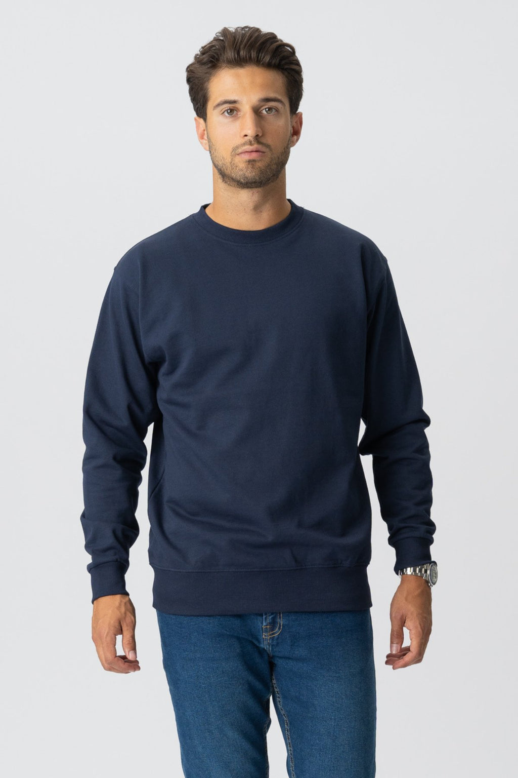 Basic Crewneck - Marine