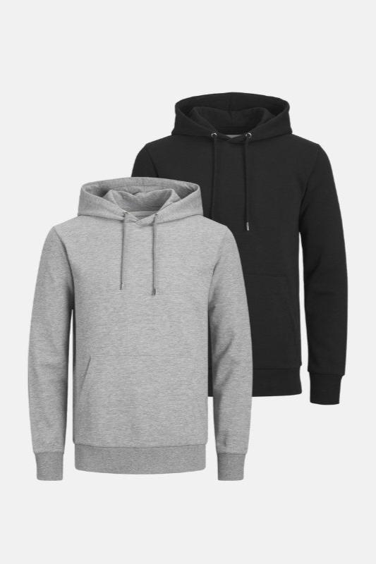 Basic Hoodie -Schweiß - Paketangebot (2 PCs.)