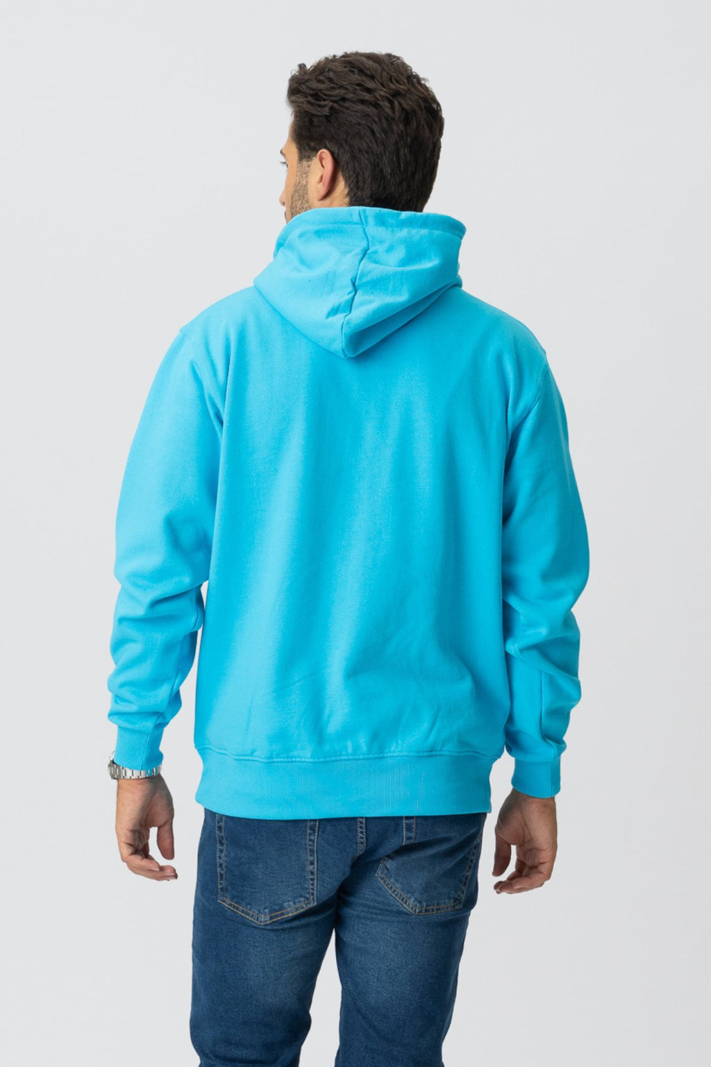 Basic Hoodie - Türkisblau