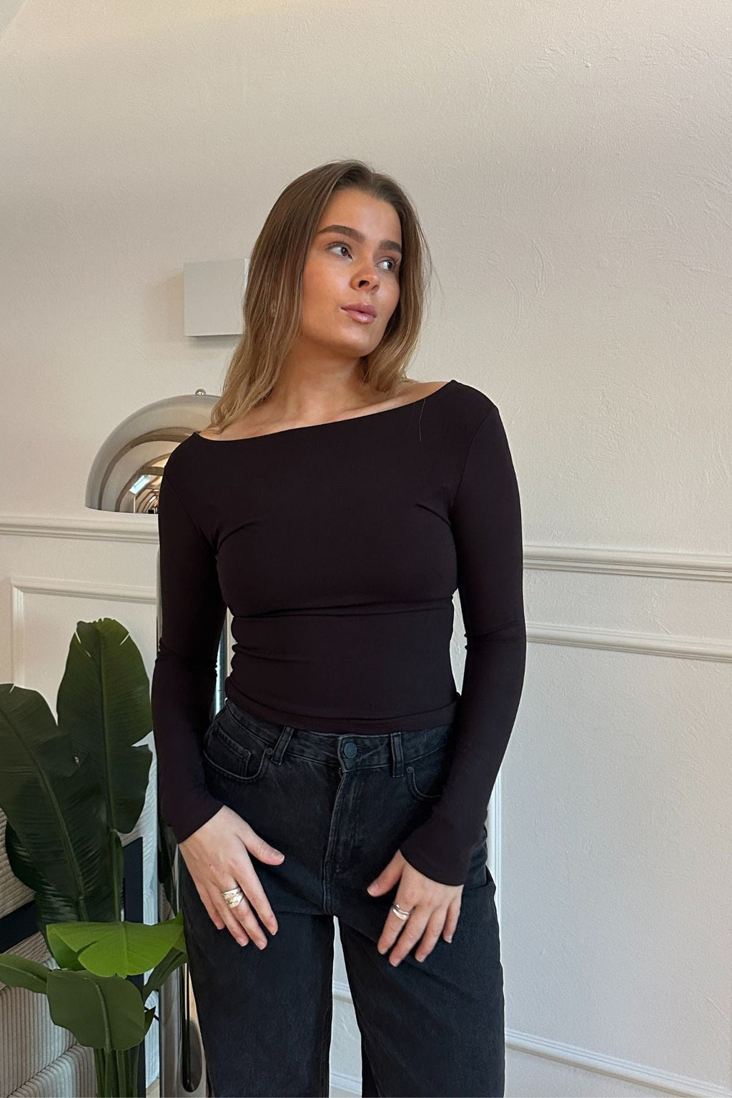 Cassandra Bluse - Brown