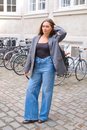 Klassischer Blazer – Dunkelgrau