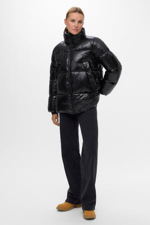 Kurze Jacke Sabrina - Schwarz