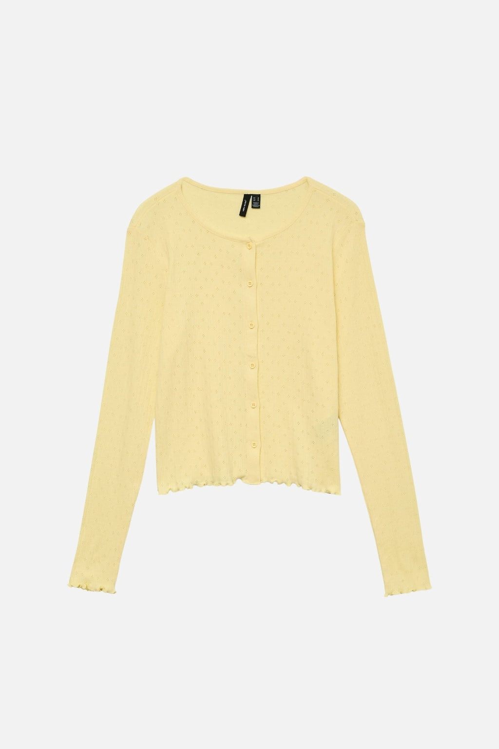 Isa O -Neck -Strickjacke - Anisblume