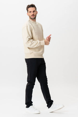 Schwere Crewneck - Beige