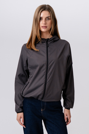 Victoria Windjacke – Dunkelgrau