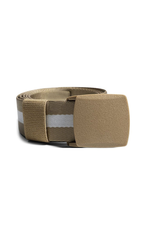 Canvas Belt - Gold/White - TeeShoppen Group™