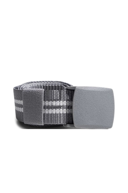 Canvas Belt - Silver/White - TeeShoppen Group™