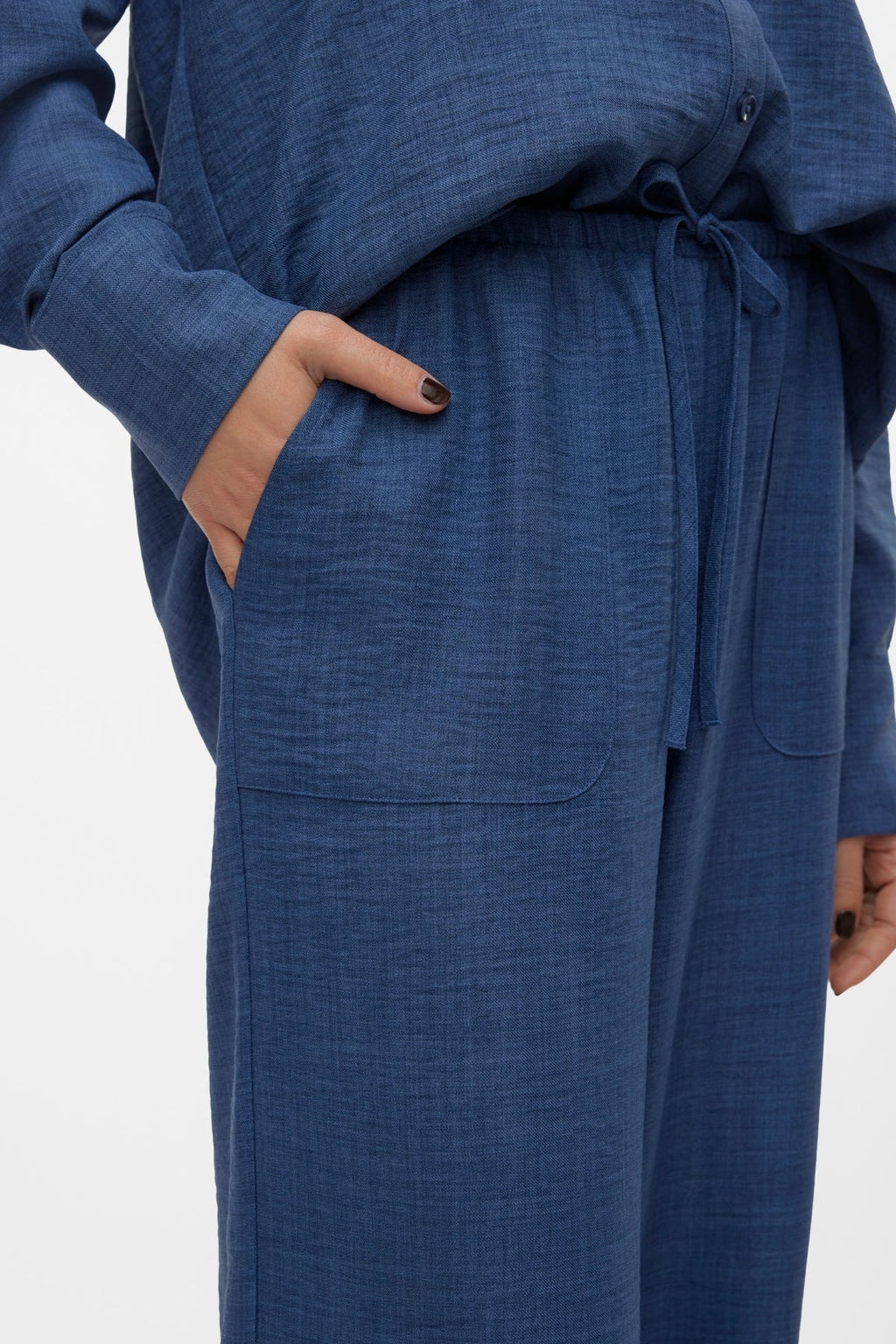 Melaney Loose Pant - Marine Blazer