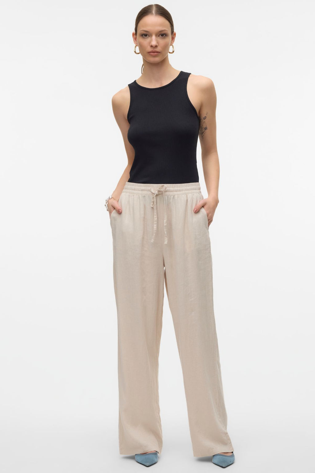 Linn Pants - Moon Rock Melange