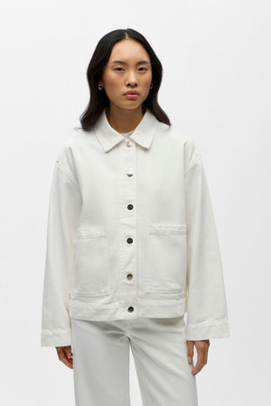 Rosie Overshirt – Cloud Dancer