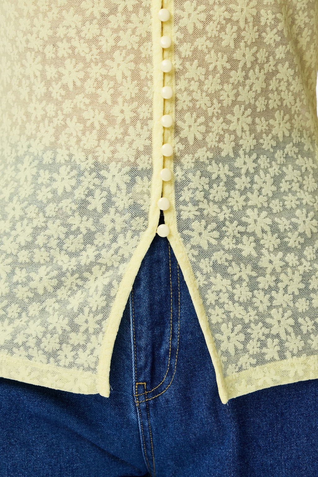 Baisy Cardigan – Französische Vanille