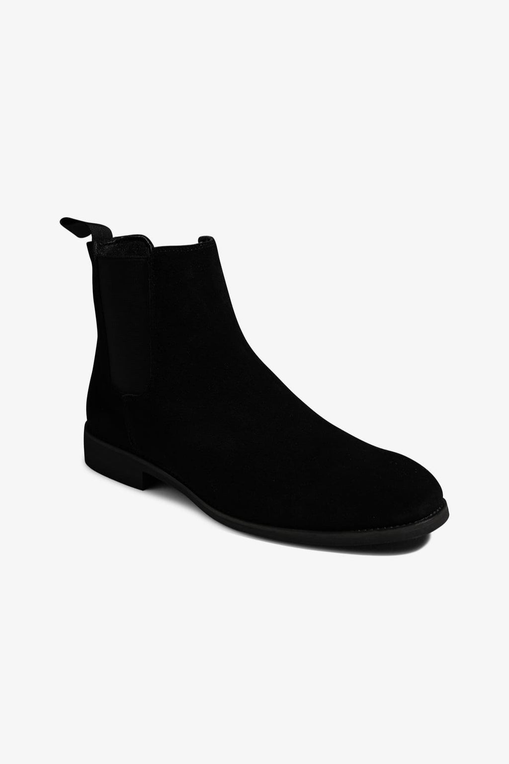 Chelsea Boots - Schwarzes Wildleder