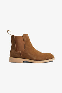 Chelsea Boots - Dunkles Beige