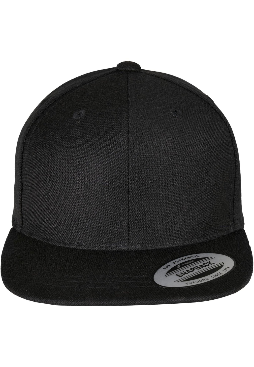 Klassisches Snapback - Schwarz