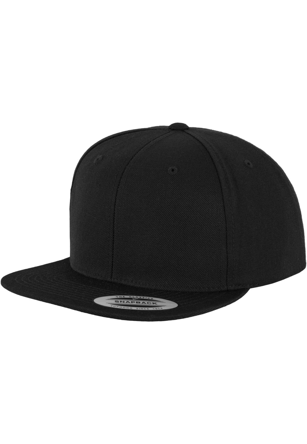 Klassisches Snapback - Blk/Blk