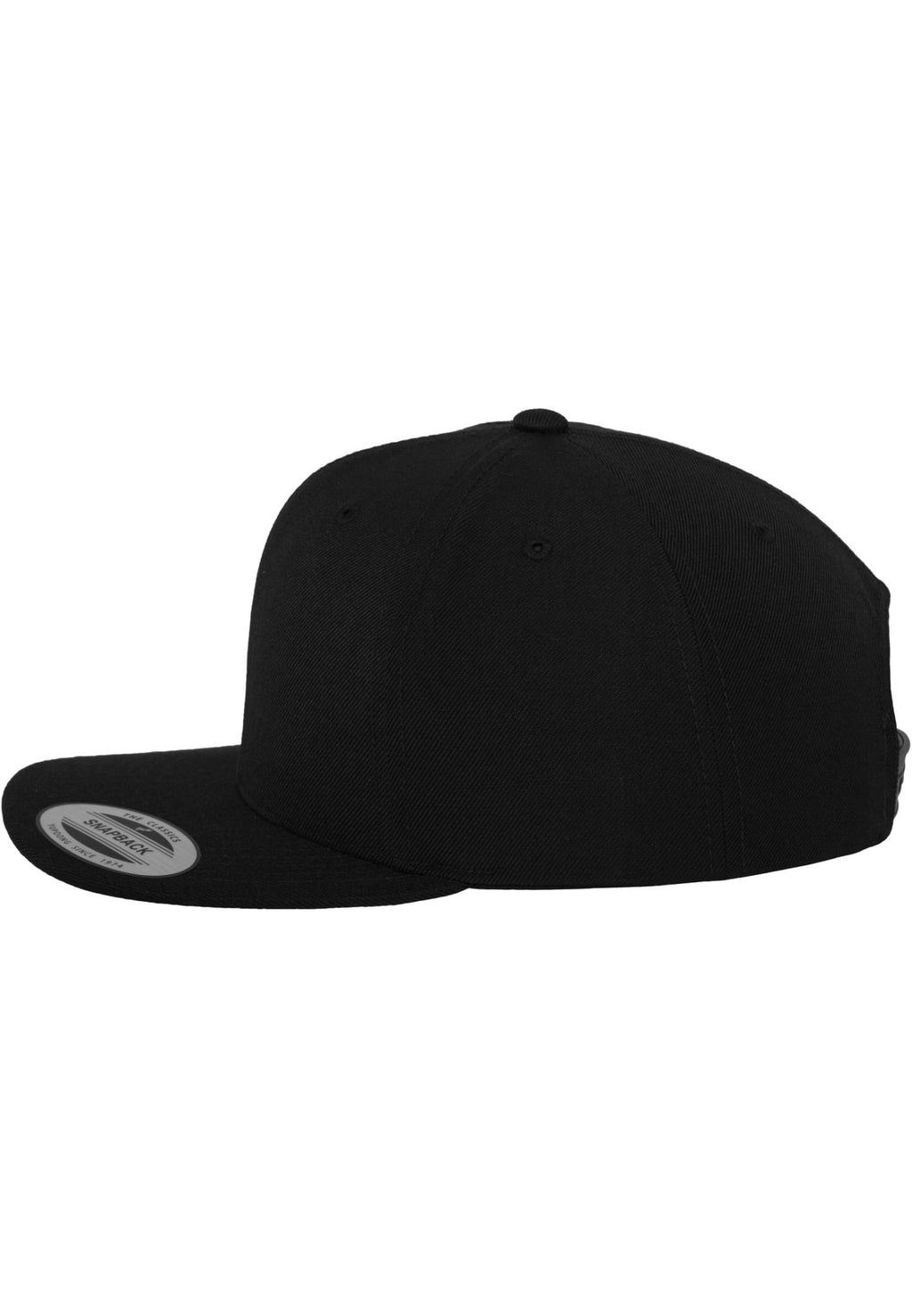 Klassisches Snapback - Blk/Blk