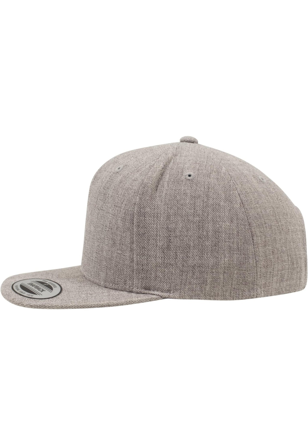 Klassisches Snapback - Heather/Heather