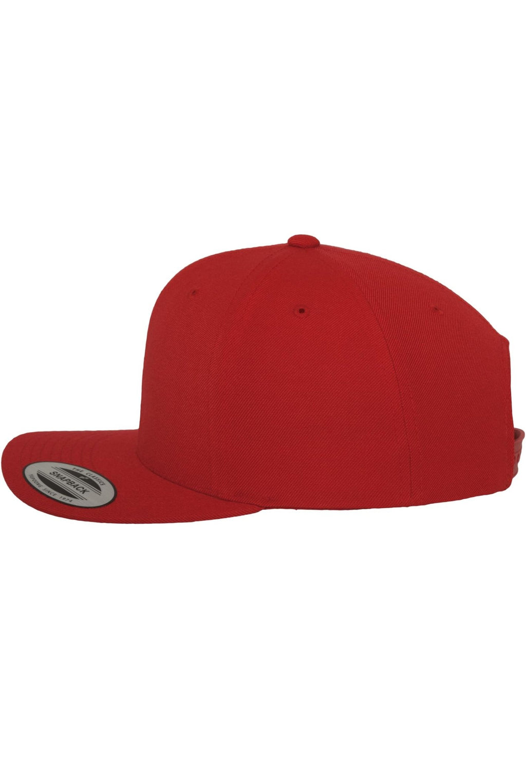 Klassisches Snapback - Rot