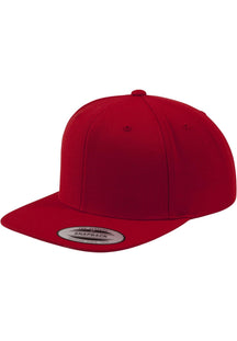 Klassisches Snapback - Rot/Rot