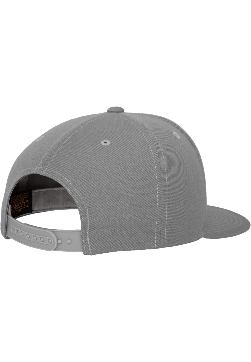 Klassisches Snapback - Silber