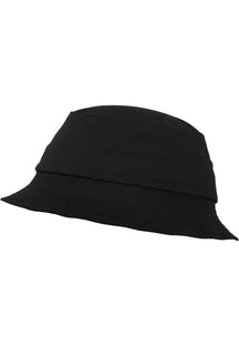 Cotton Twill Bucket Hat - Schwarz