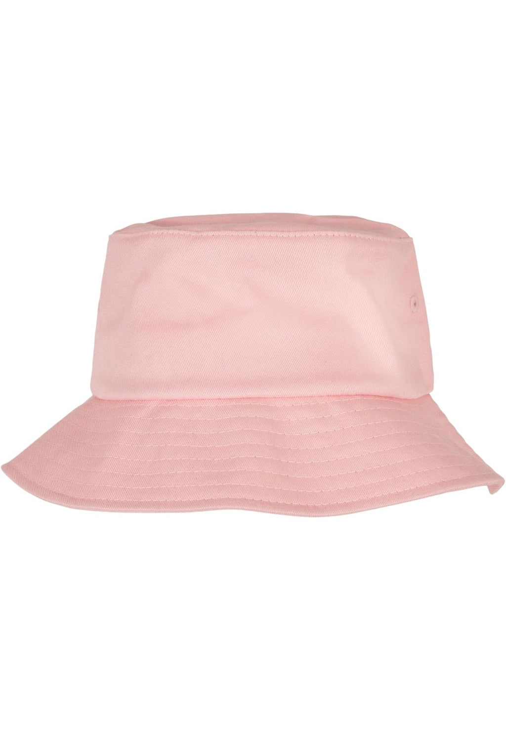 Bucket Hat aus Baumwoll-Twill - Hellrosa