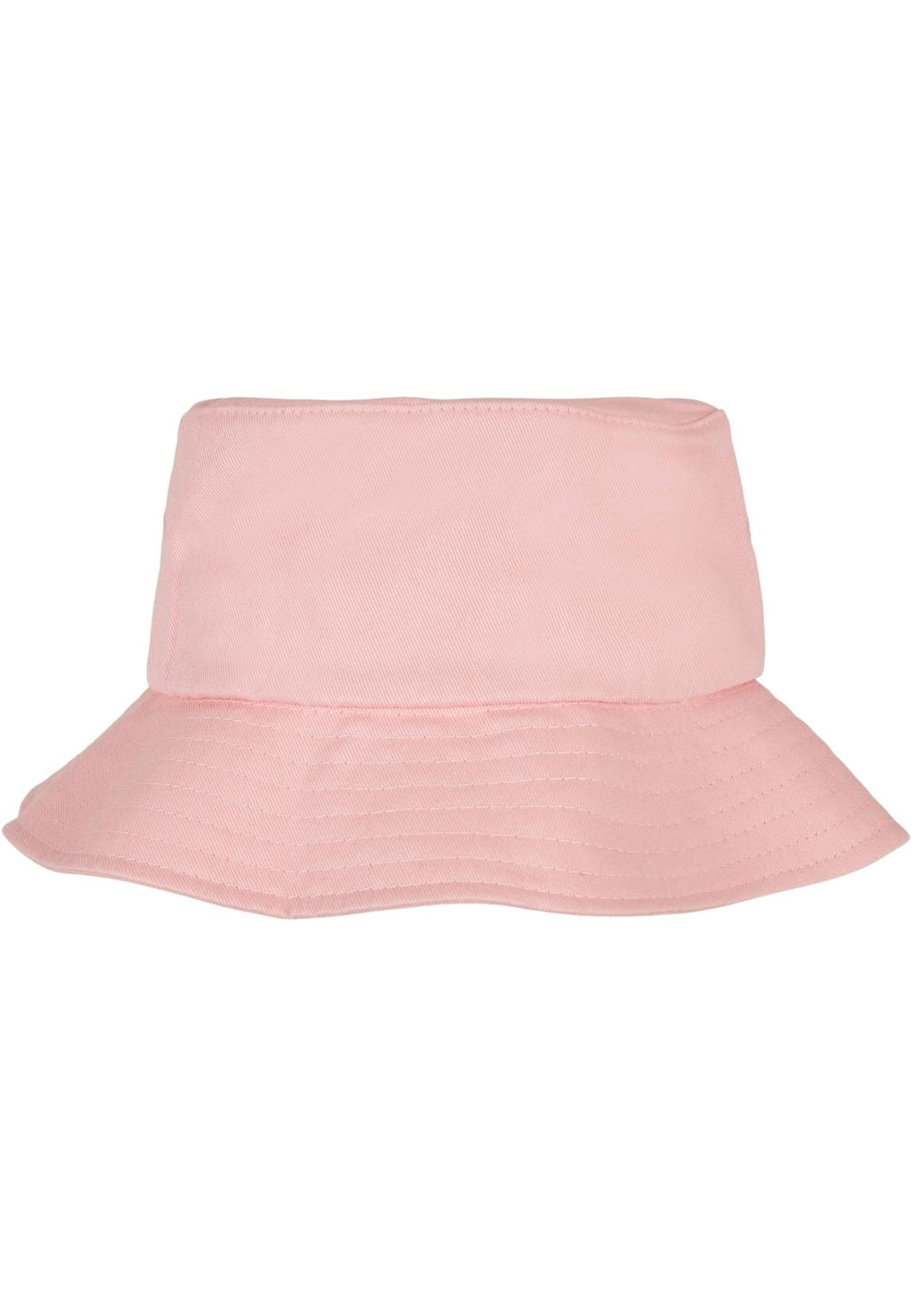 Bucket Hat aus Baumwoll-Twill - Hellrosa