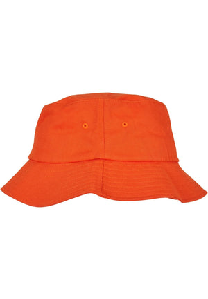 Cotton Twill Bucket Hat - Orange - TeeShoppen Group™ - Accessories - Flexfit