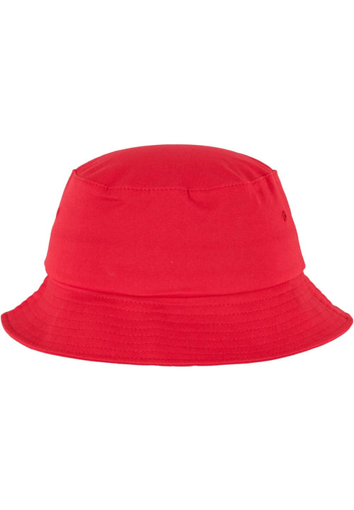 Cotton Twill Bucket Hat - Red - TeeShoppen Group™ - Accessories - Flexfit