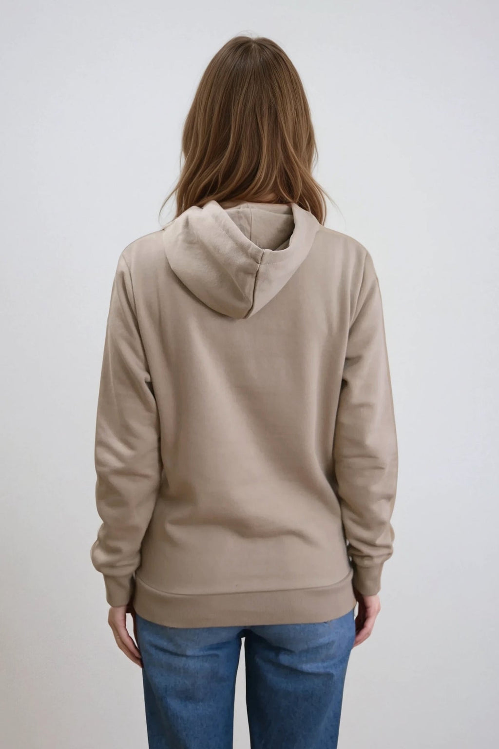 Freund Schweiß Hoodie - dunkles Beige