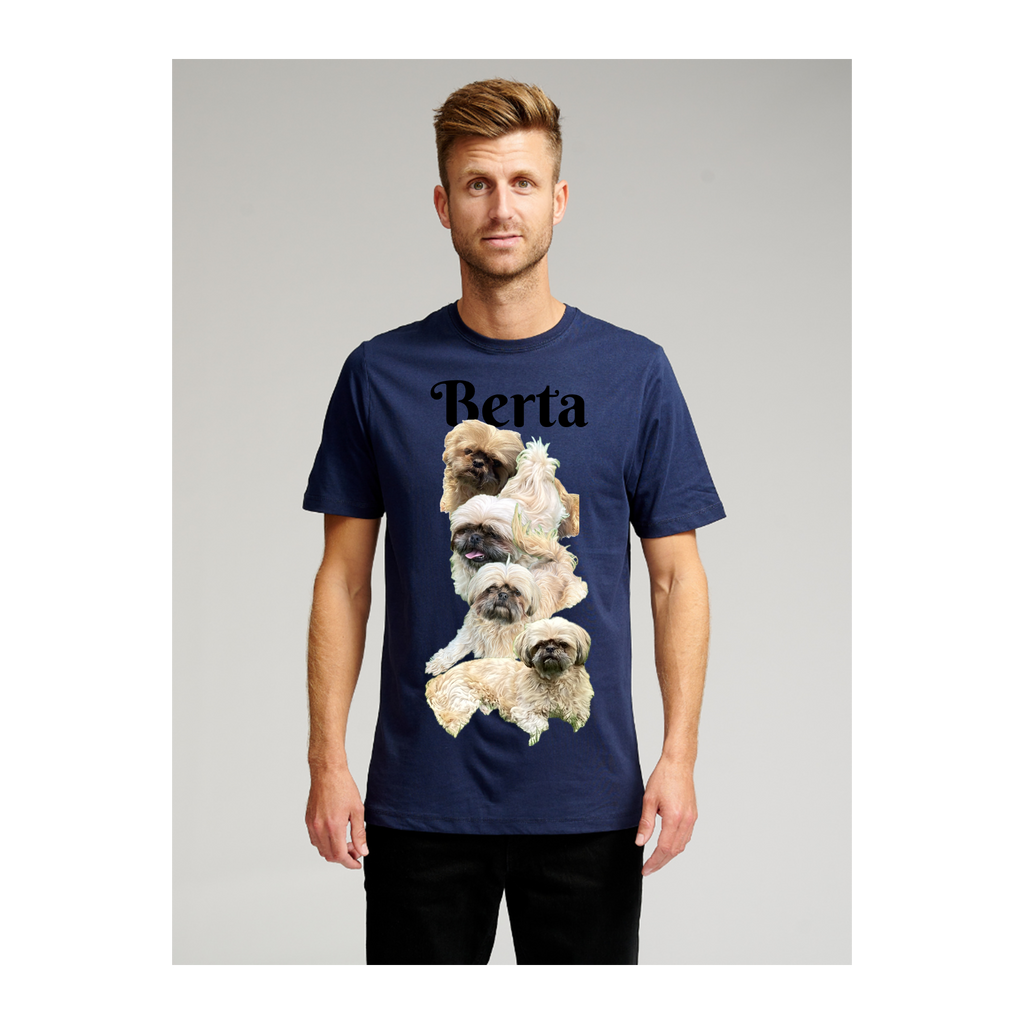 Bio -Basis -T -Shirt - Marine