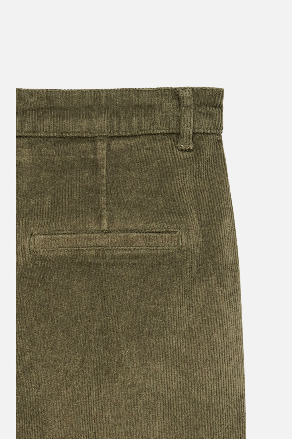 Margot breiter Cord Pants - Traubenblatt