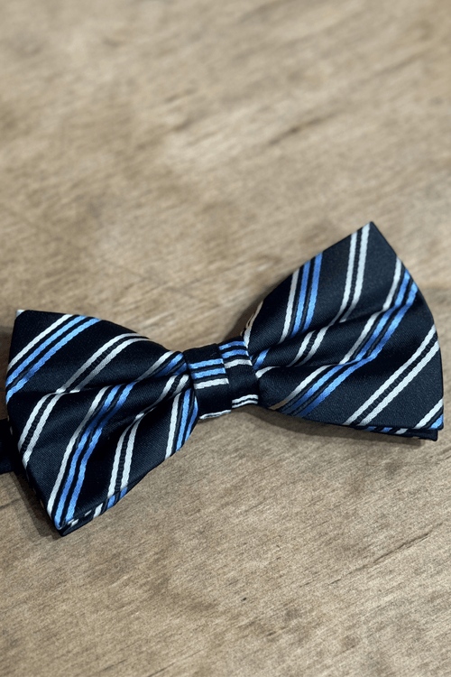 Bowtie - Schwarz/Weiß/Blau