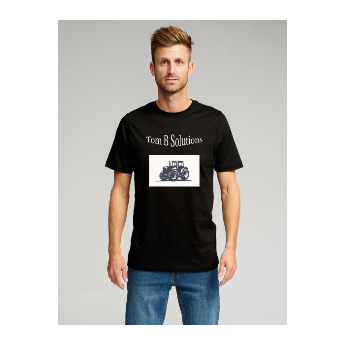 Bio -Basis -T -Shirt - Schwarz