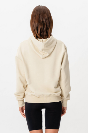 Schwerer Hoodie - Beige