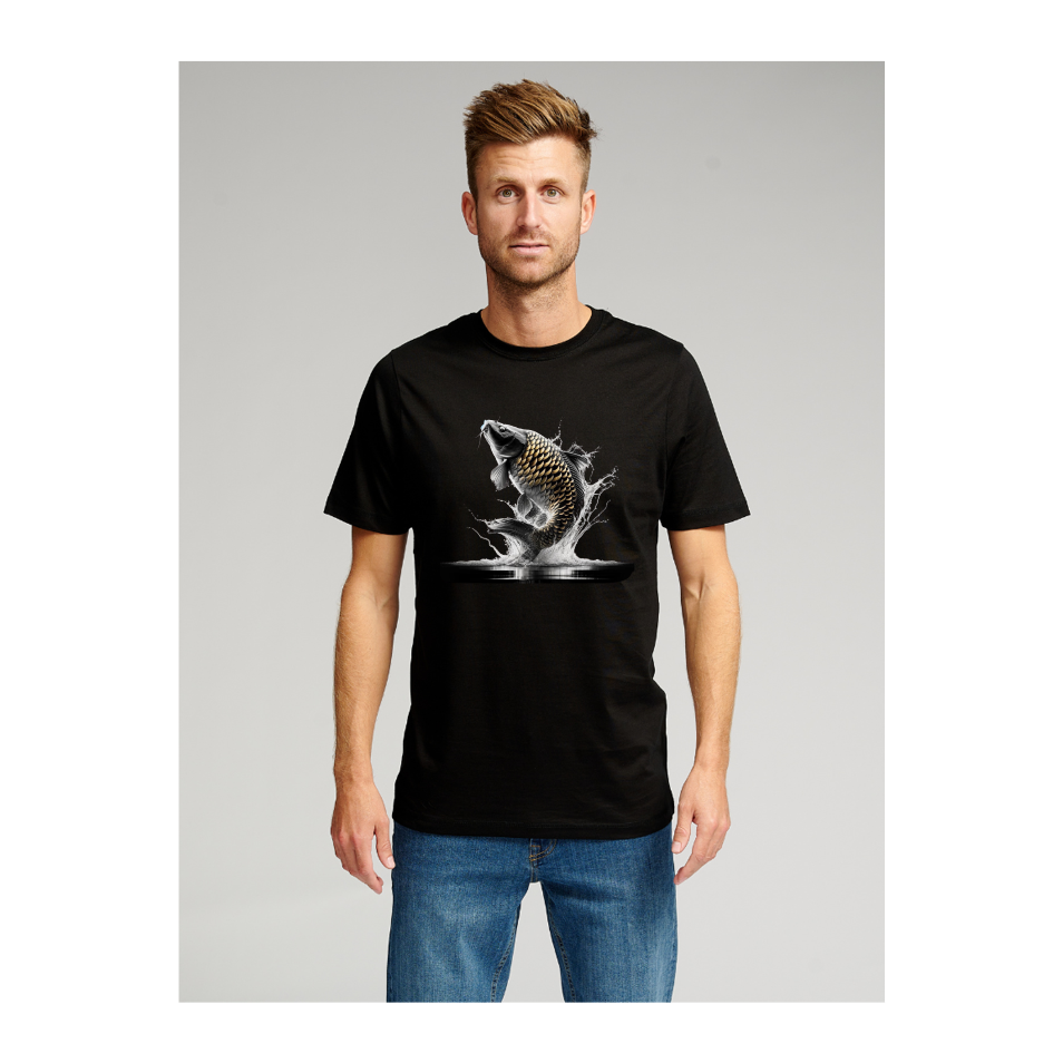 Bio -Basis -T -Shirt - Schwarz