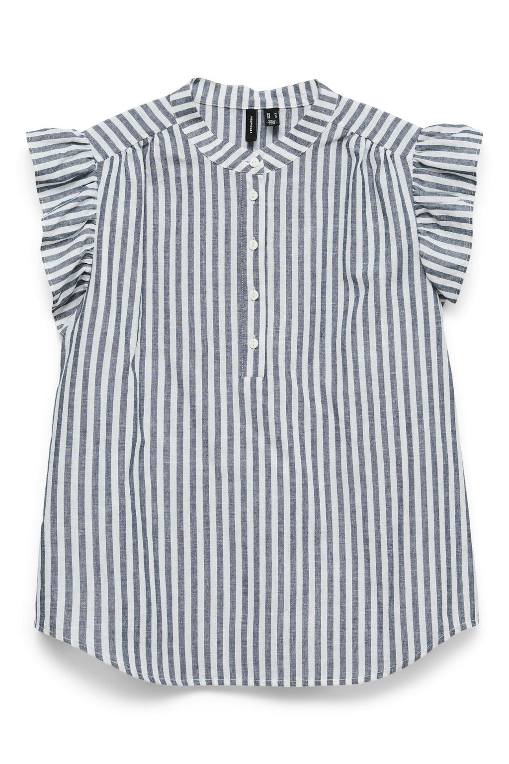 Selma Rüschenoberteil – Marineblauer Blazer – Schneewittchen