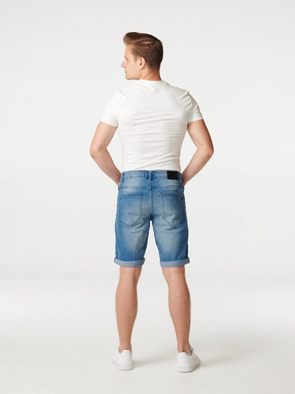 Denim Shorts - Blau