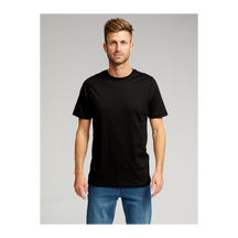 Bio -Basis -T -Shirt - Schwarz