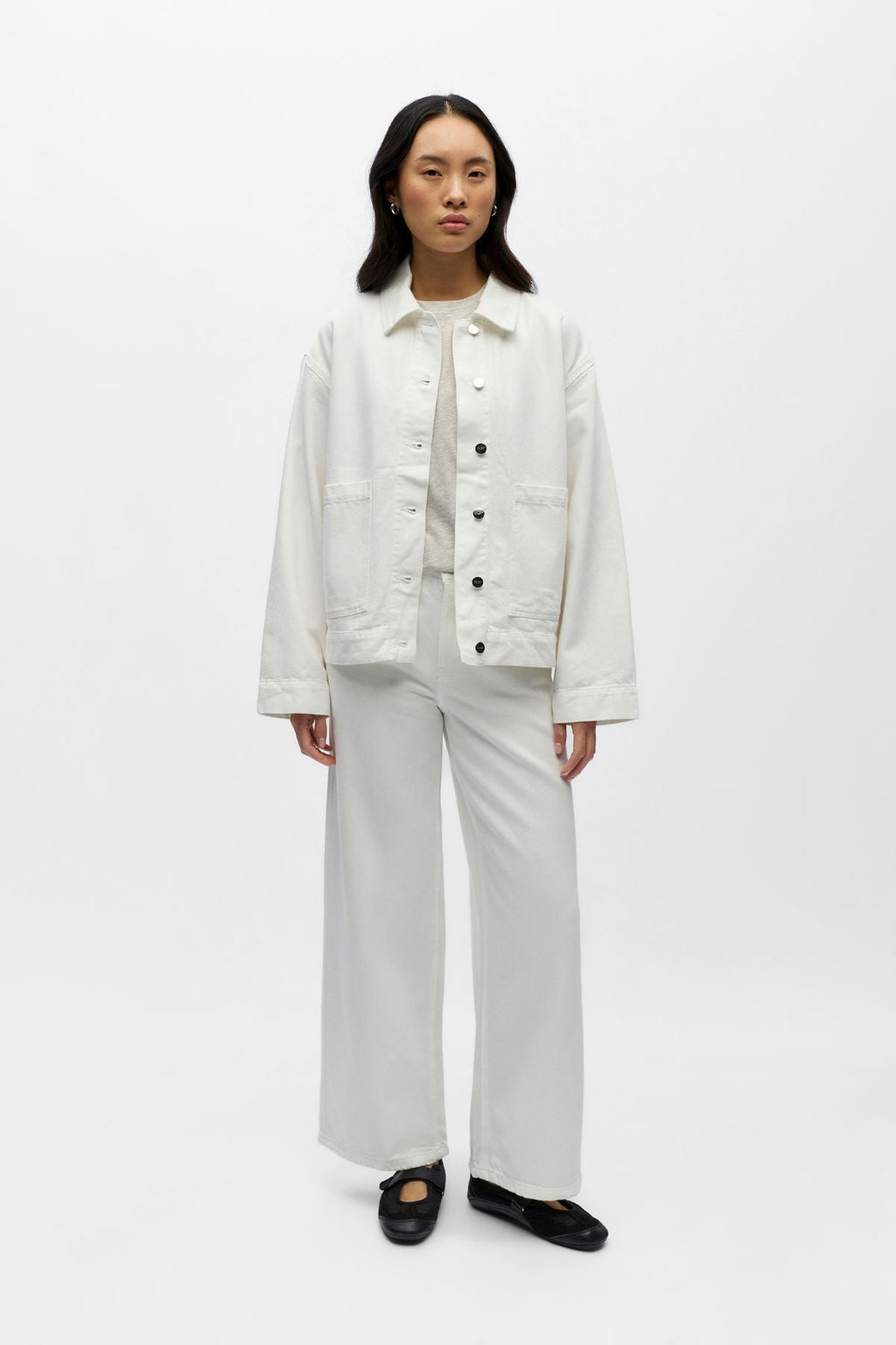 Rosie Overshirt – Cloud Dancer