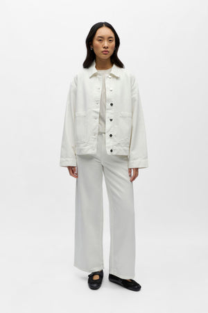 Rosie Overshirt – Cloud Dancer